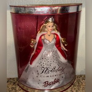 Barbie Holiday Celebration Doll 2001